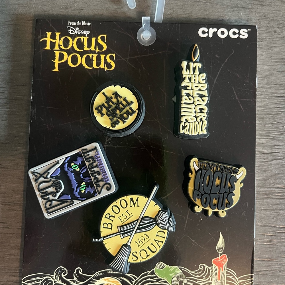 Disney Hocus Pocus Crocs Charms - Hocus Pocus 5 Pack